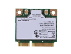 Tarjeta Wifi Inalámbrica Intel 7260an 7260hmw Mini Pci-e 300m Bluetooth 4.0 Banda Dual