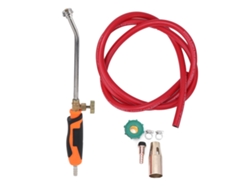 Pistola De Chamas A Gás Liquefeito Bico 30mm Queimador Ignitor Camping Churrasco Torch Solda Interruptor Único