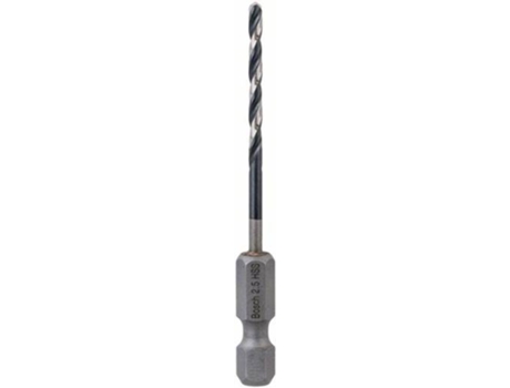Broca Helicoidal BOSCH de Vástago Hexagonal Hss 2,5 mm