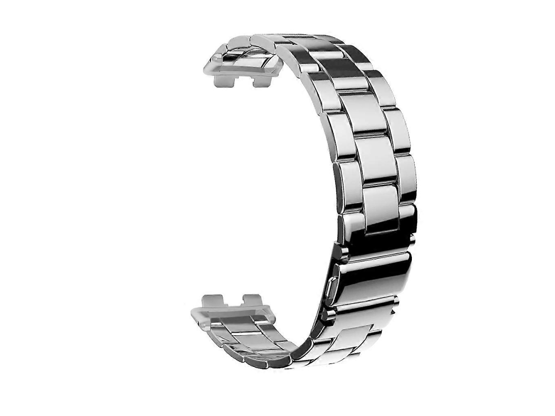 Correa de acero inoxidable de liberación rápida para Huawei Band 8 Ly Ebike Smartwatch