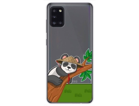 Carcasa Samsung Galaxy A31 TUMUNDOSMARTPHONE Dibujos Transparente Multicolor