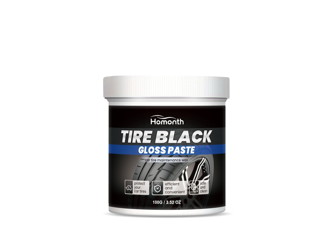 Crema para el cuidado de los neumáticos del coche