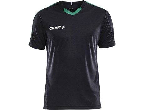 Camiseta de Hombre para Fútbol CRAFT Progress Contrast Verde (2XL)