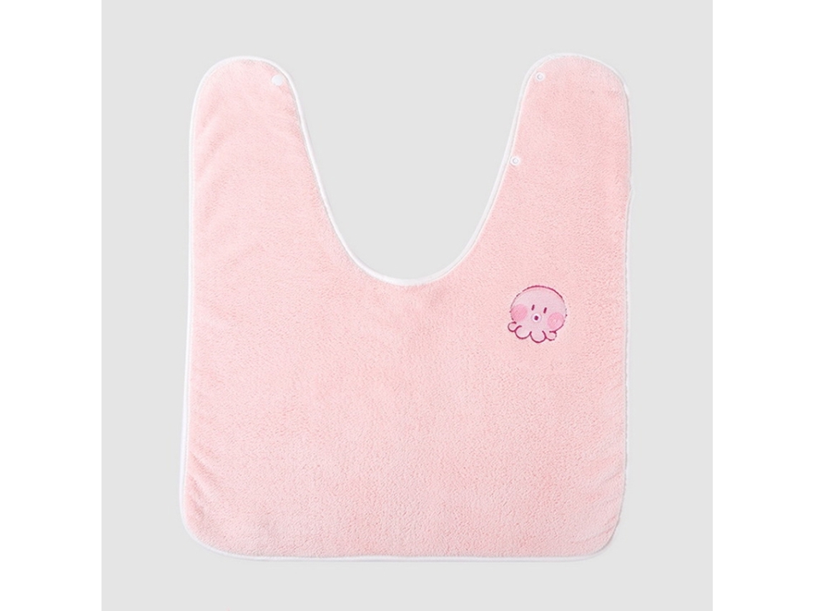 Baberos multifuncionales para bebé con diseño de pulpo rosa XIAOMOYU