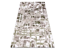 Alfombra DYWANY LUSZCZOW Dizayn 8843 (Verde - 80 x 300 cm - Acrílico)