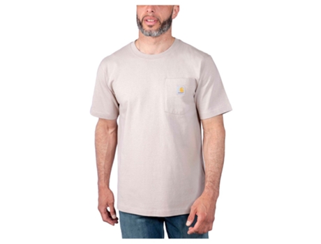 Camiseta Unisex CARHARTT Emea Relaxed Fit Beige (L)