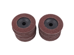 20 Discos De Lijado De Láminas, Grano 80, 100x16 Mm, Rueda Abrasiva Para Pulir Y Desbarbar.