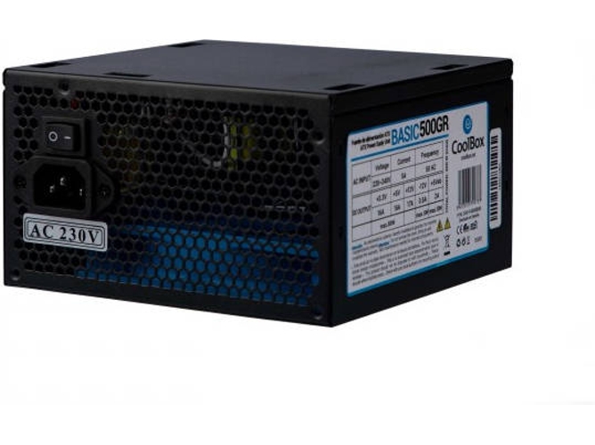 Fuente de Alimentación COOLBOX Basic 500GR ATX