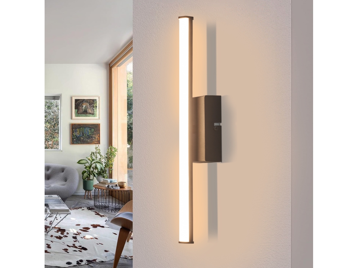 Lámpara de techo moderna para sala de estar, dormitorio, 6 W, 3000 K, blanco cálido, diseño de interiores, cocina, Nettlife