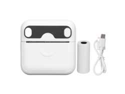 Mini impresora térmica portátil, sin tinta, Bluetooth inalámbrica, de bolsillo, para fotos.