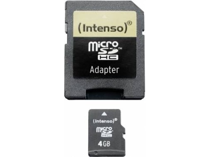 Tarjeta de Memoria INTENSO Secure Digital Card SDHC 4096MB