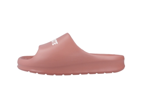 Zapatos de Mujer LACOSTE Serve Slide Synthetic Goma Rosa (35.5)