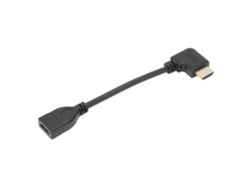 Cable De Extensión Hdmi Macho A Hembra, 0,15 M/0,5 Pies, Ángulo De 90 Grados, Alta Velocidad