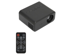 Miniproyector Portátil Para Cine En Casa Con Conexión Para Teléfono Móvil, Proyección De Pantalla, 100-240 V, Negro, Enchufe Británico.