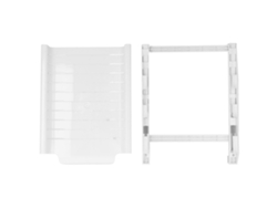 Estante De Almacenamiento Para Refrigerador, Cajón Extraíble, Organizador De Alimentos, Blanco