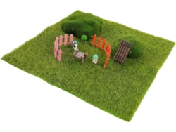 1 Adorno Micro Paisaje Para Jardín, Decoración Musgo, Miniaturas Pequeñas, Terrarios, Decoraciones,