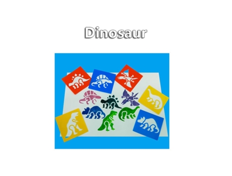 Diy pintura dinosaurio animal coche-plantilla patrón plantillas traje niños pintura juguete educativo temprano regalo-6cs juguete 16cs Juguete 3 SL...