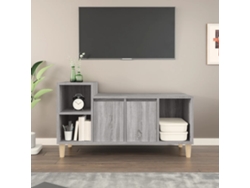 Mueble Tv 100 x 35 x 55 cm Base Madera Gris Sonoma-Derivatives