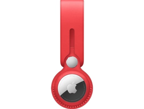 AIRTAG LEATHER LOOP (PROD.)RED