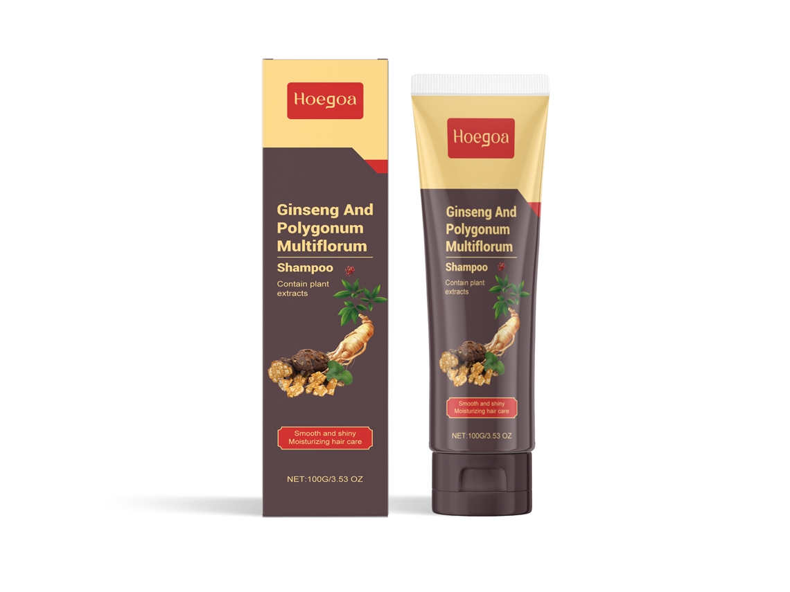 Champú de ginseng y Polygonum multiflorum