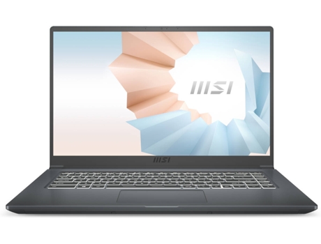 Msi Modern 15 a11mu682xes ordenador de 15.6 fhd tiger lake i51155g7 16 gb ram 512 uhd graphics sin sistema operativo gris teclado qwerty español pulgadas core i5 portatil 16gb 512gb i51155g716gb512gb ssd15.6 14 60hz 156