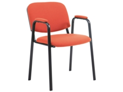 Silla de visita Ken Pro en tejido CLP rojo