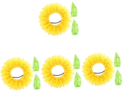 4 Conjuntos De Diadema De Girasol Con Aro Para El Cabello, Tocado Divertido Para Cosplay