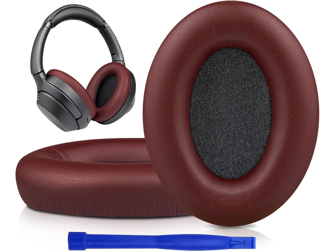 Almohadilla Para Auriculares Sony Wh 1000xm3 Over Ear Burdeos Zruxe (wh1000xm3)