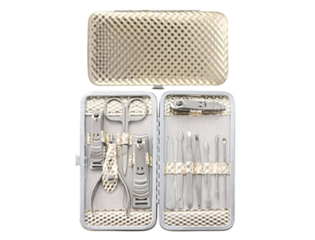 Kit De Manicura Y Pedicura, Juego De Cortaúñas De 12 Piezas, Kit De Aseo, Herramientas Para Uñas -Style2 ZMDECQNA