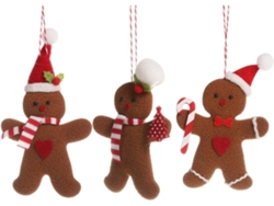 Colgantes Navideños Algodón Forma Especias Decorar Árbol Navidad Adornos Creativos Hogar Durante Fiestas