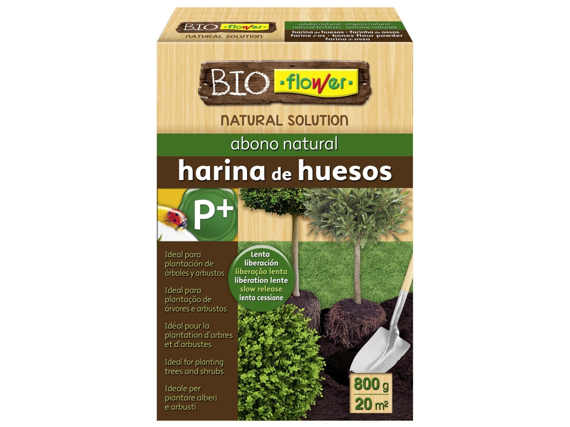 Fertilizante de harina de huesos Bioflower
