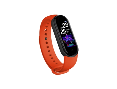 EKO Connected Bracelet 4.0 Fire Edition Impermeable IP67 de silicona Naranja