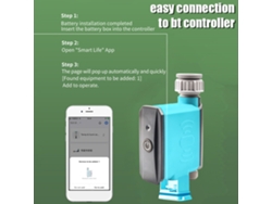 Controlador De Riego Inteligente Con Temporizador Para Jardín, Controlable Mediante Bluetooth Para Smartphone, Resistente Al Agua, Incluye Puerta De Enlace.