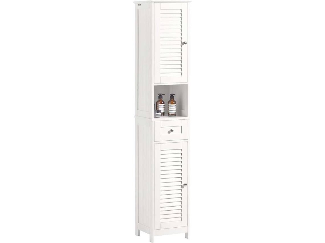 Armario de Baño SOBUY FRG236-W (MDF - 32x170x30 cm)
