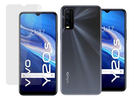 Carcasa + Protector de Pantalla Vivo Y20s / Y11s TUMUNDOSMARTPHONE Pack Transparente