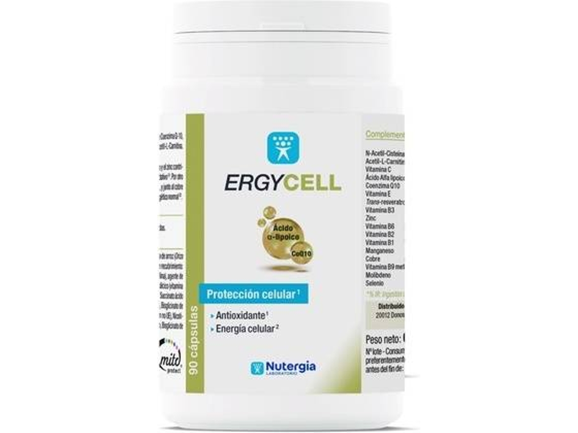 Complemento Alimentar NUTERGIA Ergycell (90 cápsulas)