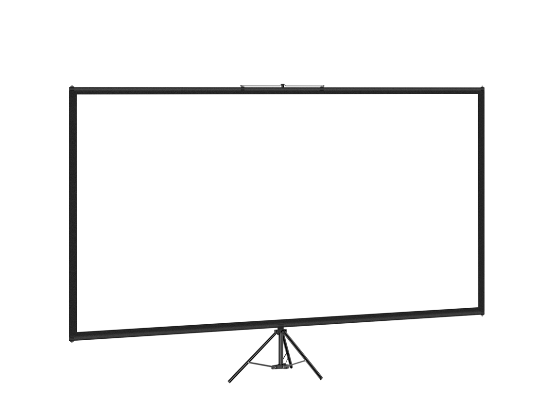 Pantalla de proyector Succebuy de 70 pulgadas con trípode portátil 4K HD 169