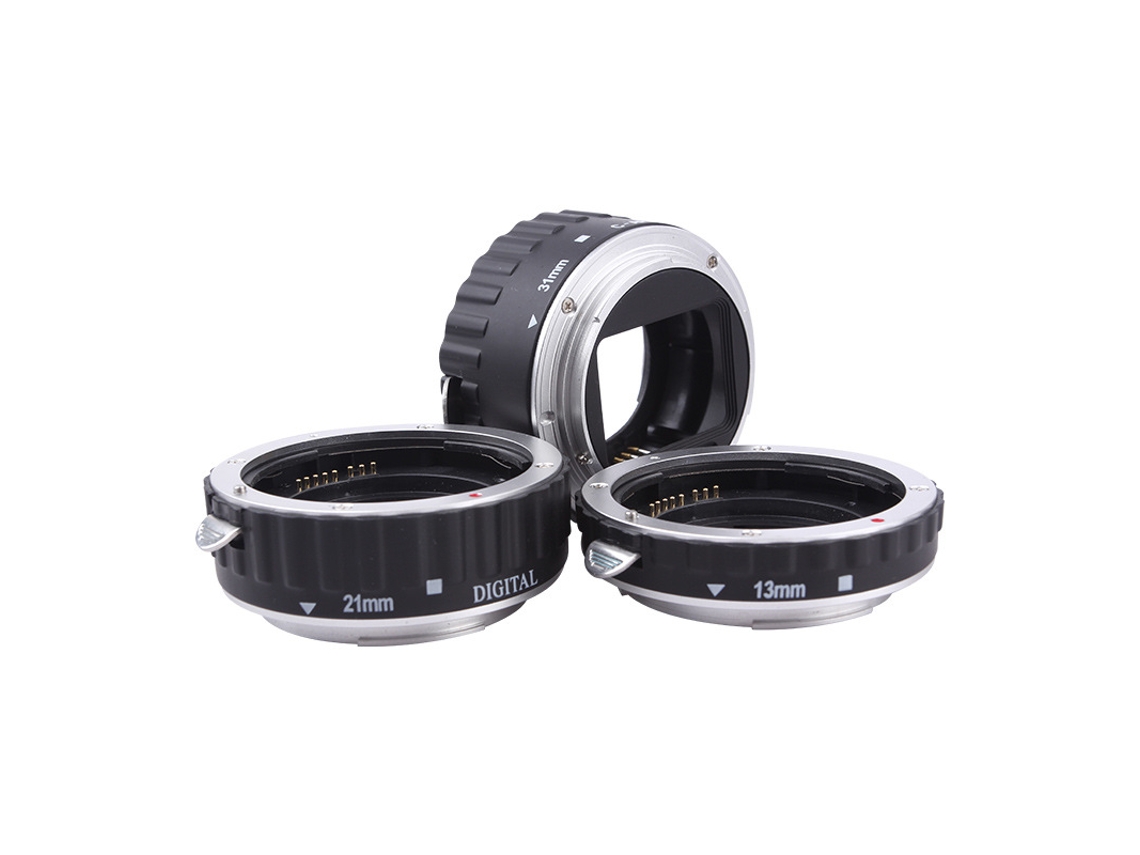 Paquete de 3 adaptadores de anillo de lente macro 21 mm 31 mm 13 mm para