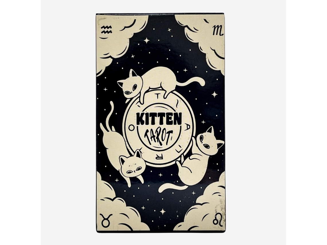 Nueva Baraja De Tarot Del Gato Negro: 78 Cartas Por Juego, Fabricadas En Papel Estucado.