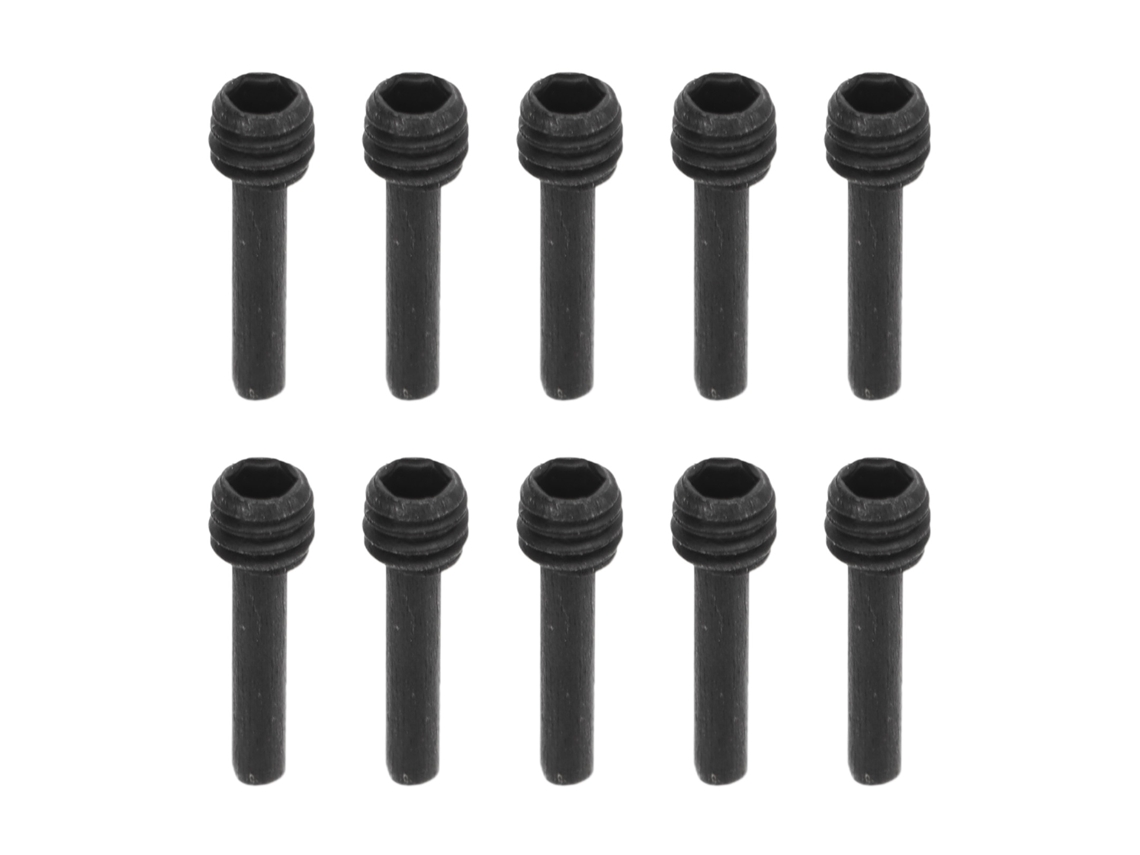 10 Pasadores De Perno De Eje Cardán De Acero M4x13mm Para Piezas De Reparación Y Accesorios De Coches Rc Losi Baja Rey 1/10
