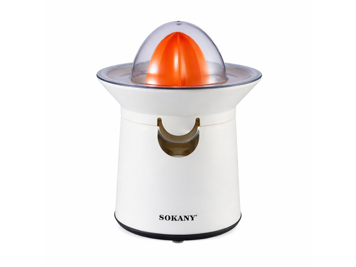 Exprimidor de cítricos Sokany SK-726 blanco, 40 W, 300 ml.
