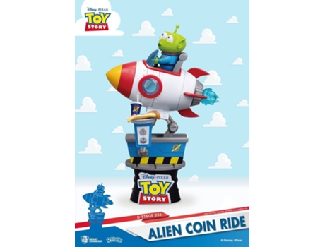 Figura Diorama Alien Coin Ride Toy Story Disney Pixar