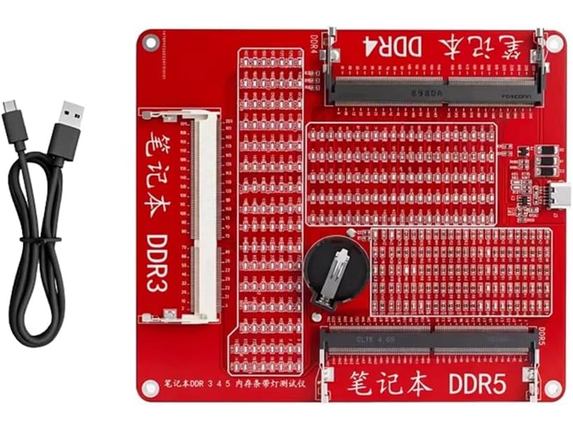 Probador De Memoria Ddr3 4 5: Herramienta Universal Para Analizar Y Solucionar Problemas De Módulos Ram.