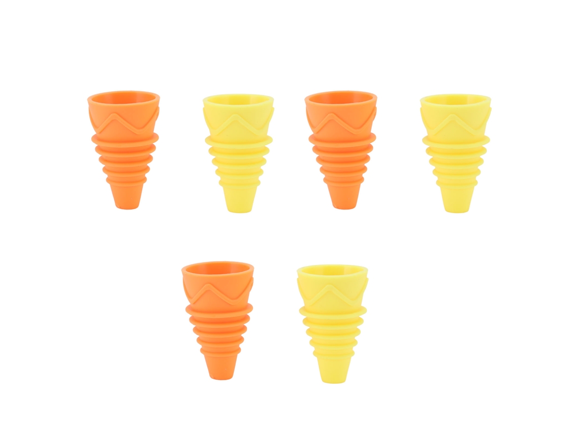 6 Embudos Reutilizables De Silicona Para Atrapar Moscas, Ideales Para Botellas, Cocina, Jardín, Interiores Y Exteriores.