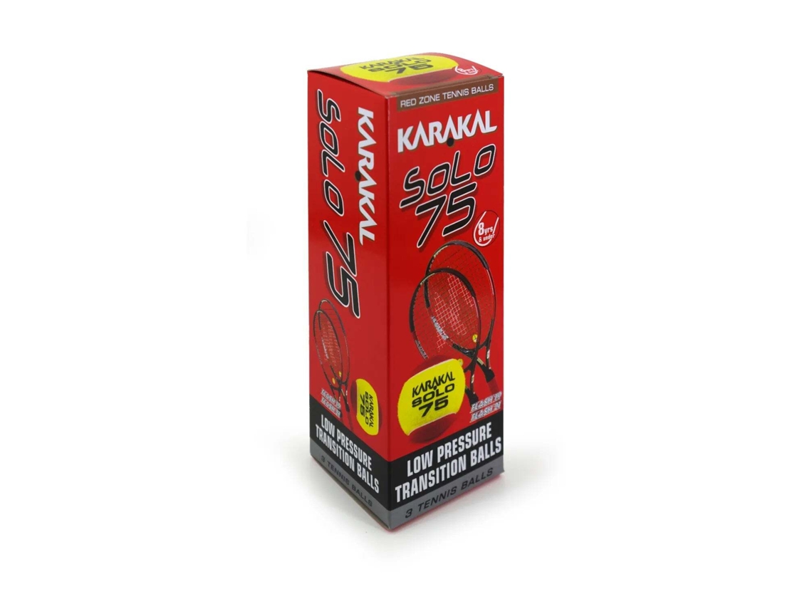 Juego de 3 pelotas de tenis para niños KARAKAL Solo 75