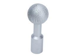 Fresa Rotativa Esférica De Acero Al Carbono Para Amoladora Angular, 14 Mm.