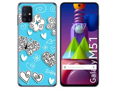 Carcasa Samsung Galaxy M51 TUMUNDOSMARTPHONE Dibujos Multicolor