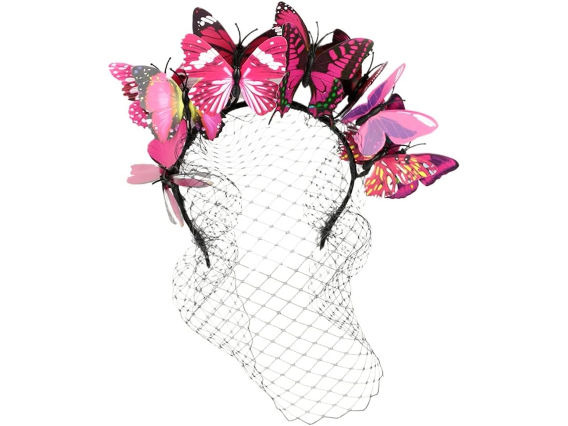 Diademas De Malla Elegantes Y Hechas A Mano Para Fiestas.