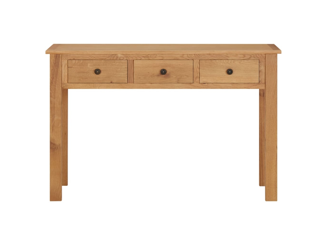 Maison Exclusive - Tocador Madera Maciza De Roble 110x40x75 Cm