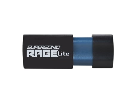 Patriot Memory Supersonic Rage Lite Unidad de memoria USB 64Gb Usb tipo A 3.2 Gen 1 3.1 Gen 1 Negro Azul